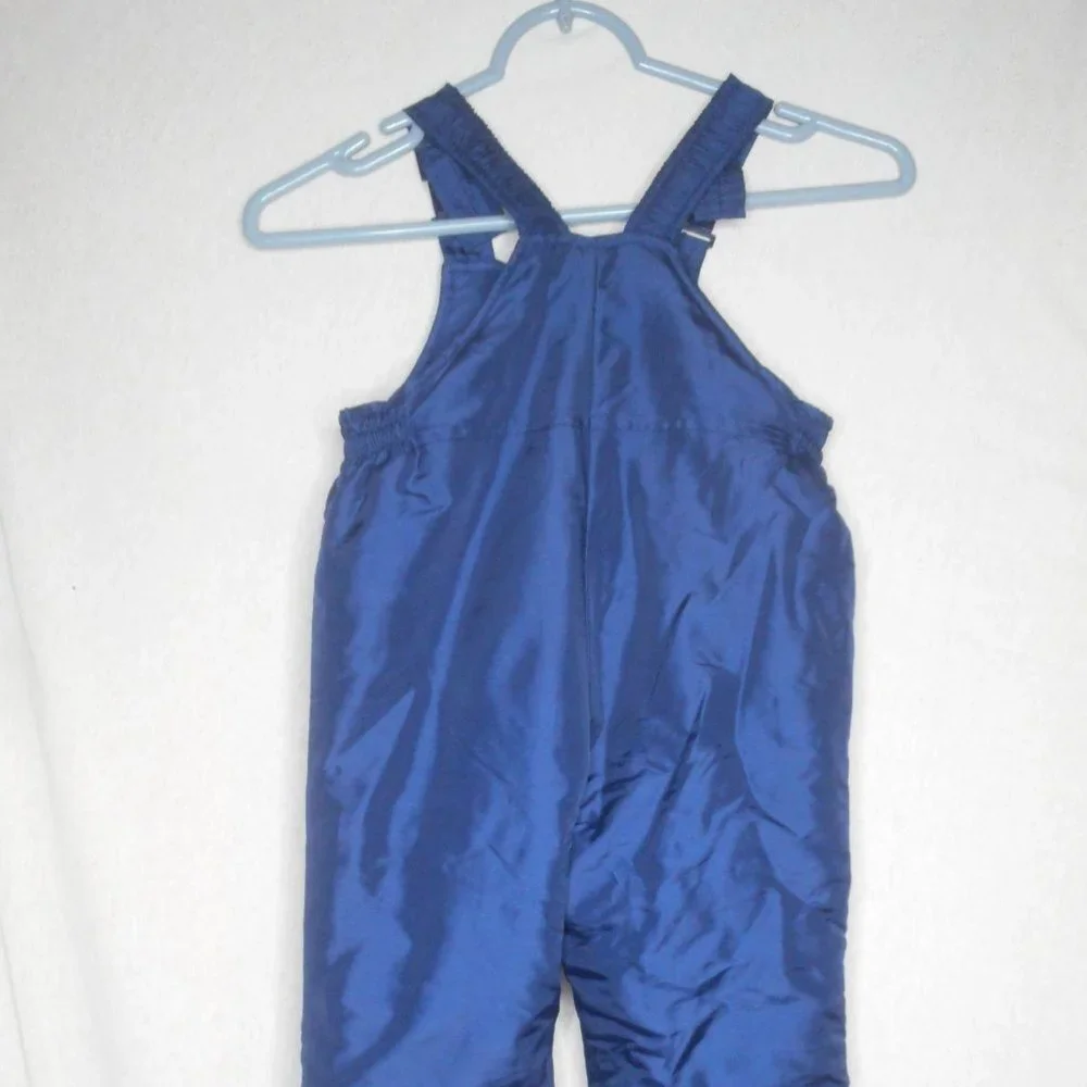 Kids Unisex 3T KRU Blue Bib Snow pants - Picture 4 of 4